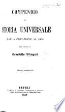 Compendio di Storia Universale ... Terza edizione