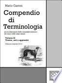 Compendio di Terminologia - Vol. II