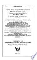 Compilation of Selected Surface Transportation Laws