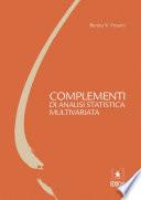 Complementi di analisi statistica multivariata