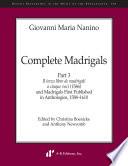 Complete Madrigals, Part 3