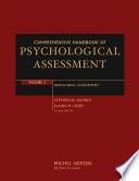 Comprehensive Handbook of Psychological Assessment, Volume 3