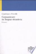 Comunicare in lingua straniera