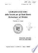 Comunicazioni della Società per gli studi storici, archeologici ed artistici per la provincia di Cuneo