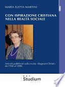 Con ispirazione cristiana nella realtà sociale