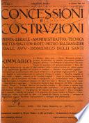 Concessioni e costruzioni rivista legale, amministrativa, tecnica