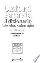 Concise Oxford Paravia Italian Dictionary