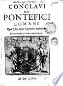 Conclavi de' pontefici romani, quali si sono potuti trovare fin à questo giorno [éd. Grogorio Leti]