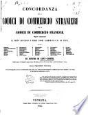 Concordanza fra i codici di commercio stranieri ed il codice di commercio francese