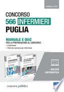 Concorso 566 Infermieri Puglia. Kit completo di preparazione al concorso. Manuale e quiz