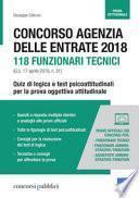 Concorso Agenzia delle Entrate 2018. 118 funzionari tecnici (G.U. n. 31 del 17 aprile 2018). Quiz di logica e test psicoattitudinali per la prova oggettiva attitudinale