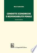 Condotte economiche e responsabilità penale