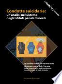 Condotte suicidarie. Un'analisi nel sistema degli Istituti penali minorili