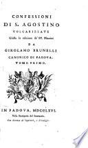 Confessioni di S. Agostino