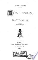 Confessioni e battaglie
