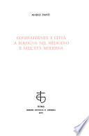 Confraternite e città a Bologna nel Medioevo e nell'età moderna