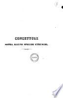 Congetture sopra alcuni specchi etruschi [Celestino Cavedoni]