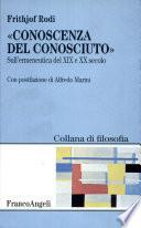 Conoscenza del conosciuto