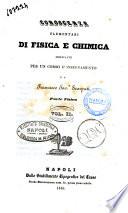 Conoscenze Elementari di Fisica e Chimica