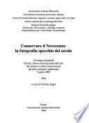 Conservare il Novecento