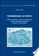 Conservare lo stato