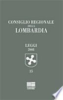 Consiglio Regionale della Lombardia. Leggi 2008