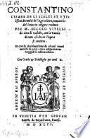Constantino Cesare de li scelti et utilissimi documenti de l'Agricoltura