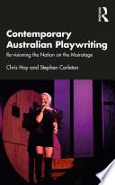 Contemporary Australian Playwriting