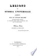 Contenente la Storia Antica