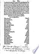 Contenta. Guilhelmus Parisiensis de Claustro Anime. Hugonis de sancto victore de Claustro Anime libri quatuor