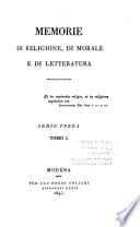 Continuiazione delle memoire di religione di morale e di letteratura
