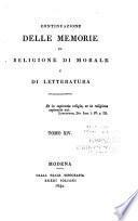 Continuiazione delle memoire di religione di morale e di letteratura