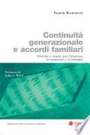 Continuità generazionale e accordi familiari