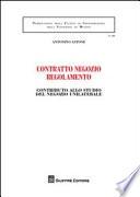 Contratto negozio regolamento