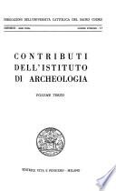 Contributi dell'Istituto di storia medioevale