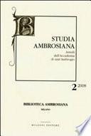 Contributi di ricerca sulla poesia in Ambrogio