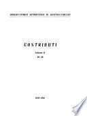 Contributi
