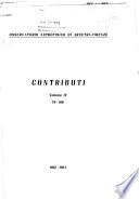 Contributi - Osservatorio Astrofisico di Arcetri-Firenze