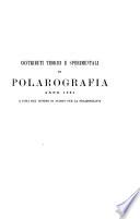 Contributi teorici e sperimentali di polarografia