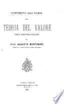 Contributo alla storia della teoria del valore negli scrittori italiani