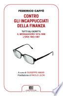 Contro gli incappucciati della finanza