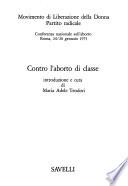 Contro l'aborto di classe