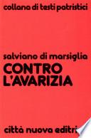 Contro l'avarizia