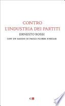 Contro l'industria dei partiti