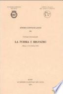 Convegno internazionale la Persia e Bisanzio