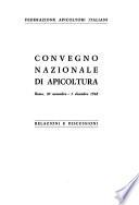 Convegno nazionale di apicoltura