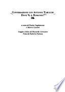 Conversazione con Antonio Tabucchi
