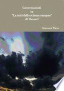 Conversazioni sulla Crisi delle scienze europee di Husserl