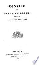 Convito di Dante Alighieri