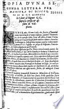 Copia d'vna seconda lettera per maniera di discorso di M. G. S. [Gabriello Simeoni] mandata in Lione al Signor G. C. [Guillaume Du Choul] sopra la presa et assalto di Volpiano [Volpiano 23 sett. 1555]